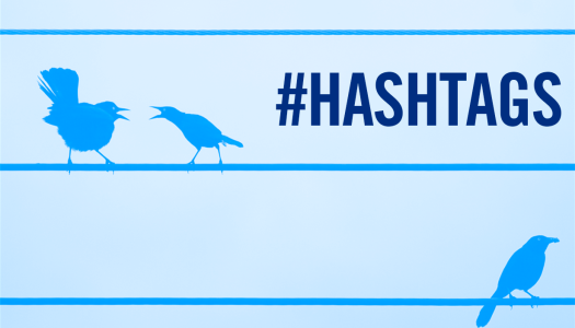 The use of hashtags in offline marketing campaigns